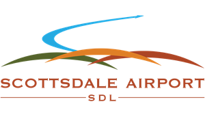 City of Scottsdale Airport logo with the IATA code SDL